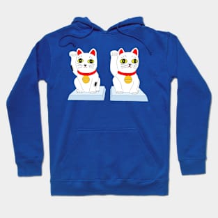 Love Fortune Maneki Neko Hoodie